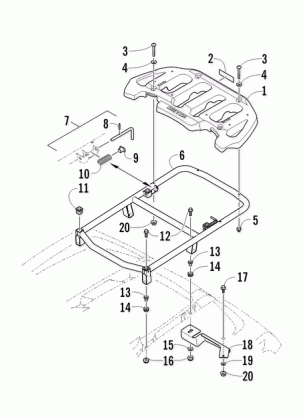 REAR RACK ASSEMBLY