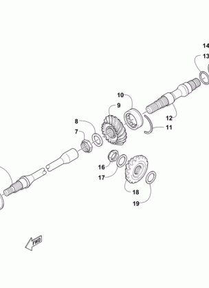 SECONDARY DRIVE ASSEMBLY