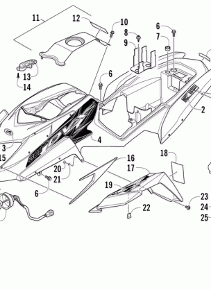 BODY PANEL AND HEADLIGHT ASSEMBLY