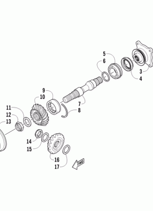 SECONDARY DRIVE ASSEMBLY