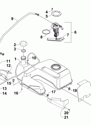 GAS TANK ASSEMBLY