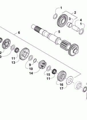 SECONDARY TRANSMISSION ASSEMBLY