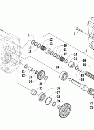 TRANSMISSION RIGHT-SIDE ASSEMBLY