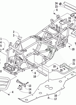 FRAME AND RELATED PARTS