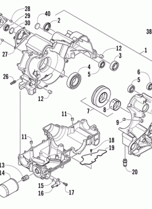 CRANKCASE ASSEMBLY