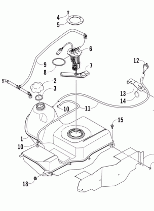 GAS TANK ASSEMBLY