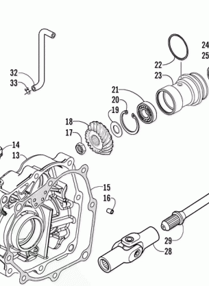 TRANSMISSION CASE ASSEMBLY