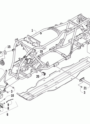 FRAME AND RELATED PARTS