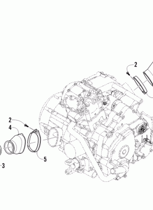 CASE / BELT COOLING ASSEMBLY