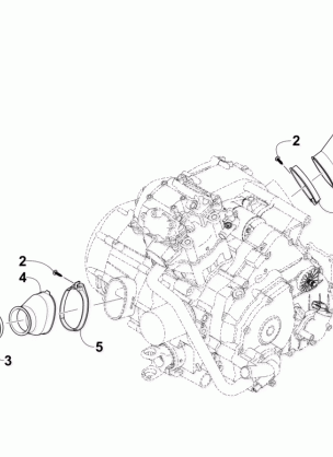 CASE / BELT COOLING ASSEMBLY