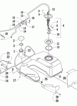 GAS TANK ASSEMBLY