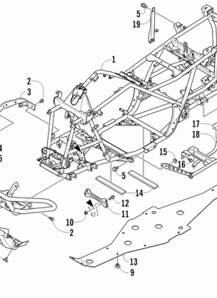 FRAME AND RELATED PARTS