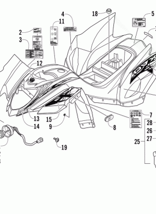 BODY PANEL AND HEADLIGHT ASSEMBLY