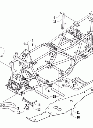 FRAME TAILLIGHT AND RELATED PARTS