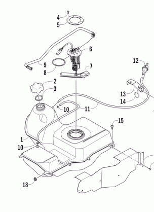 GAS TANK ASSEMBLY