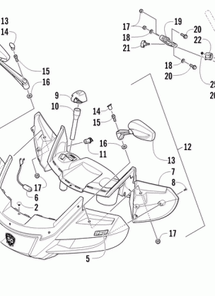 WINDSHIELD ASSEMBLY