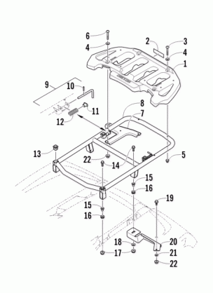 REAR RACK ASSEMBLY