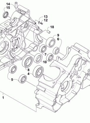 CRANKCASE ASSEMBLY