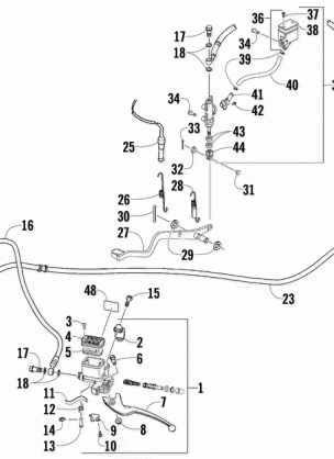 HYDRAULIC BRAKE ASSEMBLY