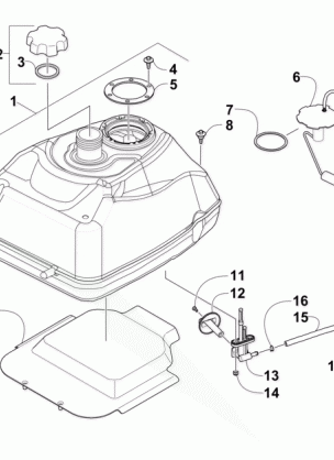 GAS TANK ASSEMBLY