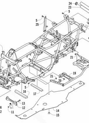 FRAME AND RELATED PARTS