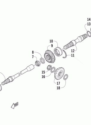 SECONDARY DRIVE ASSEMBLY