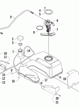 GAS TANK ASSEMBLY