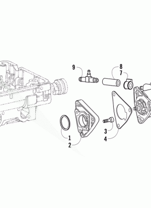 PTO VACUUM PUMP ASSEMBLY