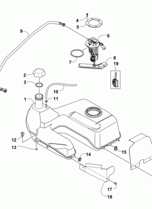 GAS TANK ASSEMBLY