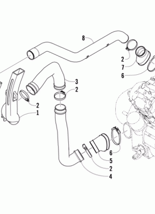 CASE / BELT COOLING ASSEMBLY