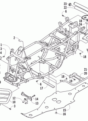 FRAME AND RELATED PARTS