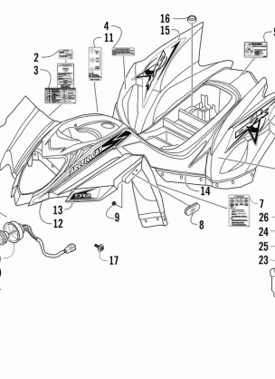 BODY PANEL AND HEADLIGHT ASSEMBLY