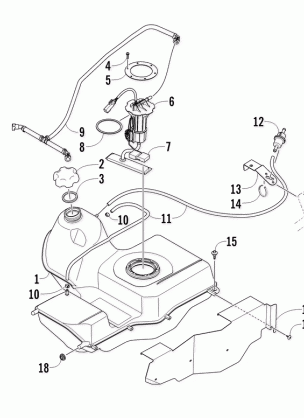 GAS TANK ASSEMBLY