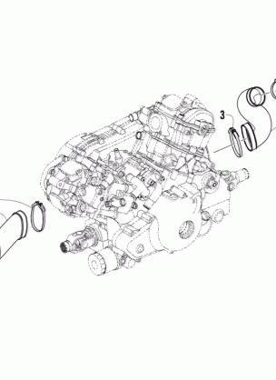 CASE / BELT COOLING ASSEMBLY