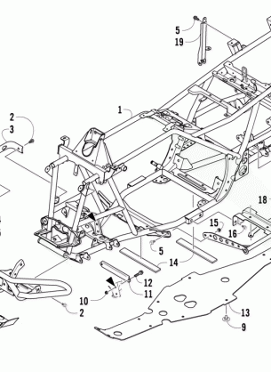 FRAME AND RELATED PARTS