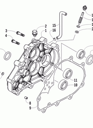 TRANSMISSION CASE ASSEMBLY