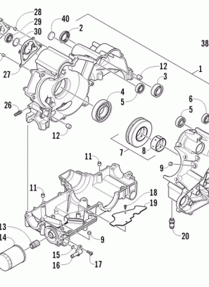 CRANKCASE ASSEMBLY