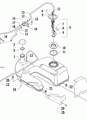 GAS TANK ASSEMBLY