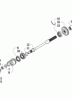 SECONDARY DRIVE ASSEMBLY