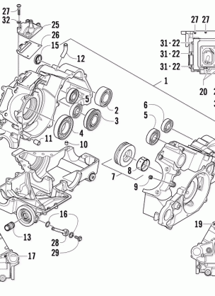 CRANKCASE ASSEMBLY