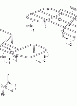 RACKS AND BUMPER ASSEMBLY