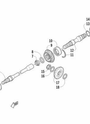 SECONDARY DRIVE ASSEMBLY