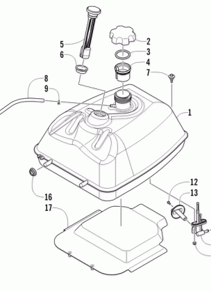 GAS TANK ASSEMBLY