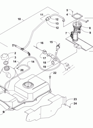 GAS TANK ASSEMBLY