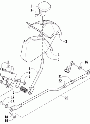 SHIFT LEVER ASSEMBLY