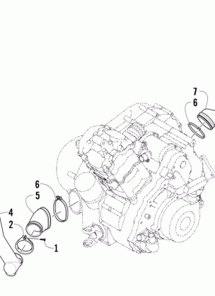 CASE / BELT COOLING ASSEMBLY