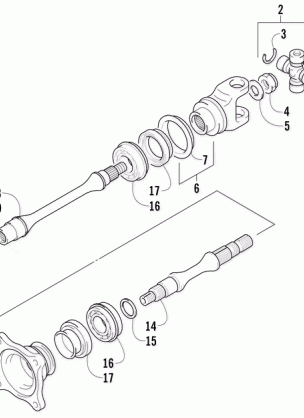 SECONDARY DRIVE ASSEMBLY