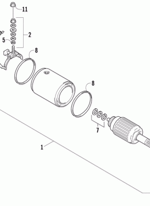 STARTER MOTOR ASSEMBLY