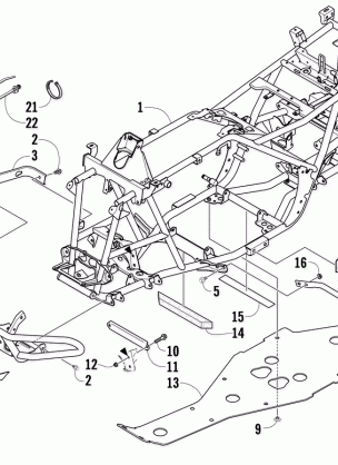 FRAME AND RELATED PARTS