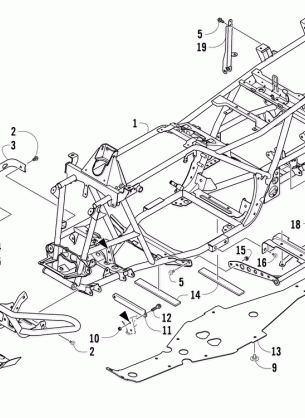 FRAME AND RELATED PARTS